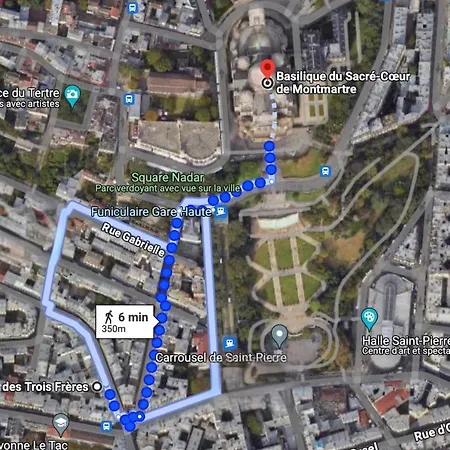 公寓 Lovely In The Heart Of Montmartre 巴黎